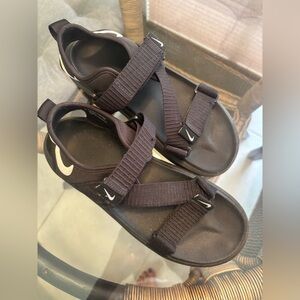 Nike Sport Sandals DJ6606-001 Black Adjustable Straps Men’s 8